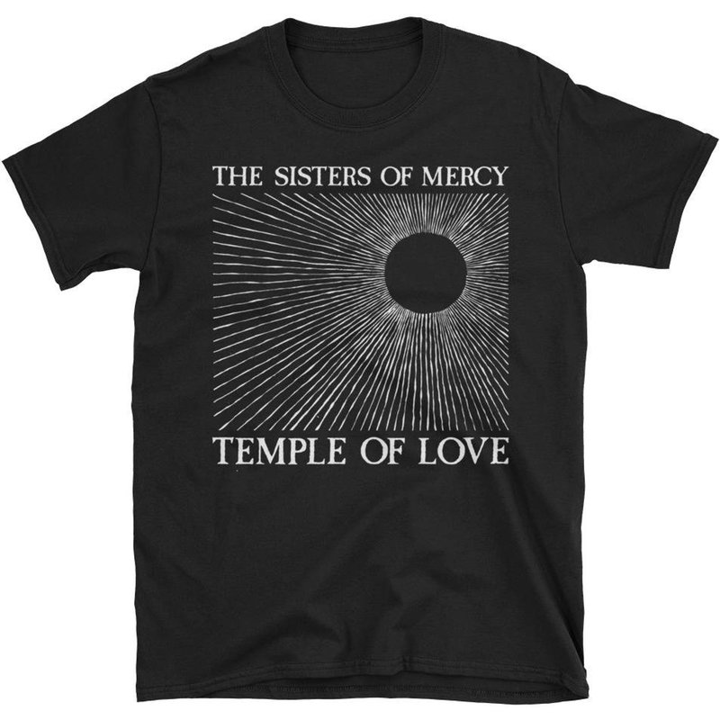 T-shirt Sisters Of Mercy Bauhaus pour hommes - Noir — T-shirts pour hommes