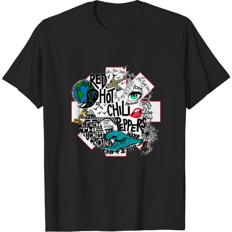 T-shirt pour hommes Red Hot Chili Peppers 39e anniversaire — T-shirts pour hommes