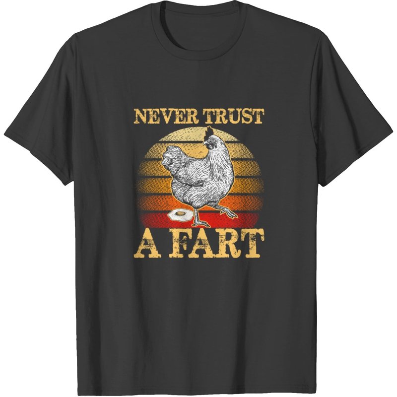 T-shirt Humor Toilette Farts Trust A Fart pour hommes — T-shirts pour hommes