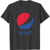 T-shirt Isded Boisson Gazeuse pour hommes en noir — T-shirts pour hommes