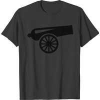 Cannon T-shirt for Men in Black