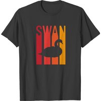 T-shirt Typographie Swan Red Blend pour hommes