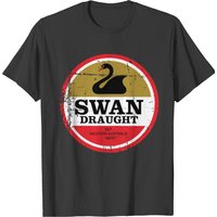 T-shirt Swan Draught pour hommes - Noir — T-shirts pour hommes