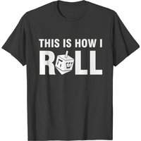 T-shirt cadeau de Hanoukka This Is How I Roll Dreidel pour hommes
