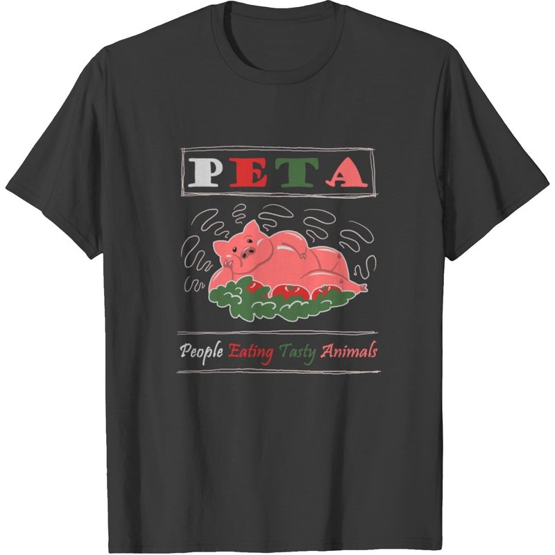 T-shirt PETA People Eating Tasty Animals pour hommes — T-shirts pour hommes