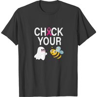 T-shirt Check Your Boo Sensibilisation au Cancer du Sein Abeilles Rose pour Hommes — T-shirts pour hommes