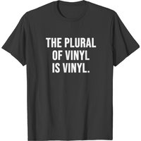 Le Pluriel de Vinyle Est Vinyle T-Shirt pour Hommes