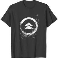 T-shirt pour hommes avec le blason et les feuilles de Ghost of Tsushima — T-shirts pour hommes