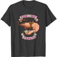T-shirt Ride The Prawn pour hommes