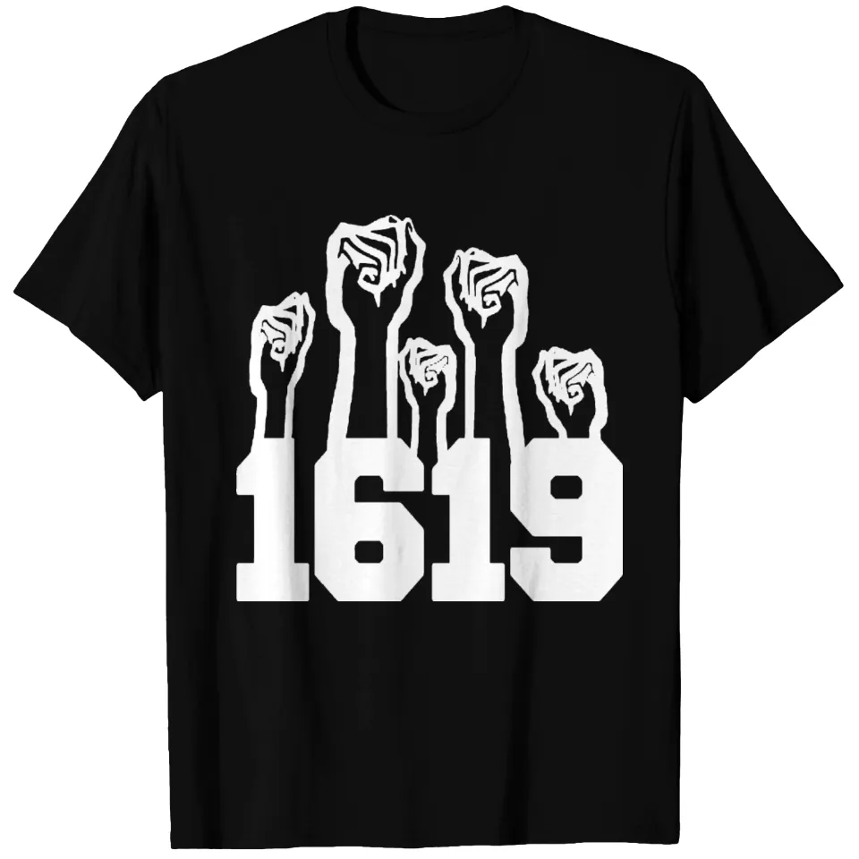 T-shirt lourd 1619 Intelligence Noire pour hommes