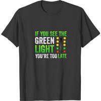 Funny Drag Racing Christmas Tree Drag Racer T-Shirt for Men — Mens T Shirts