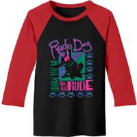 Rude Dog Men's Baseball Tees Black/Red