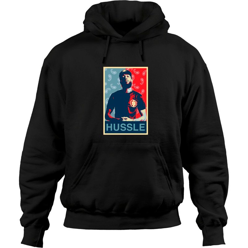 Hoodie Noir Unisexe Nipsey Hussle