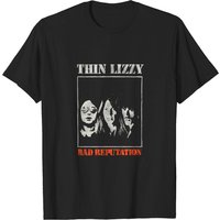 T-shirt pour hommes Thin Lizzy en noir