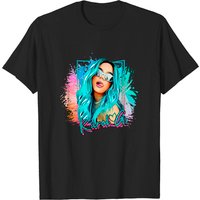 T-shirt Karol G Bichota pour hommes - Noir