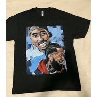 T-shirt Nipsey Hussle 2pac Unisex Hip Hop Rap Mode