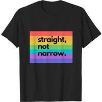 T-shirt Straight Not Narrow pour hommes en noir — T-shirts pour hommes