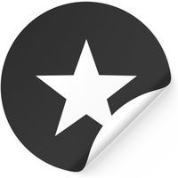 Autocollants STAR - Star pour thème noir