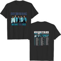 New Kids On The Block T-Shirt Concert Mixtape Tour 2022 pour Hommes