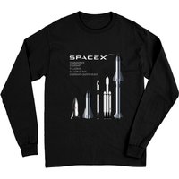 SpaceX Rockets - Starship, Falcon Heavy, Falcon 9 Manches Longues