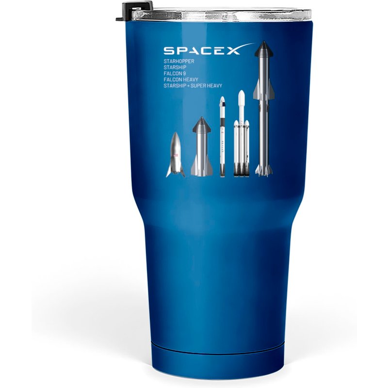 Tasses SpaceX Rockets - Starship, Falcon Heavy, Falcon 9 30 Oz — Tasses et gobelets