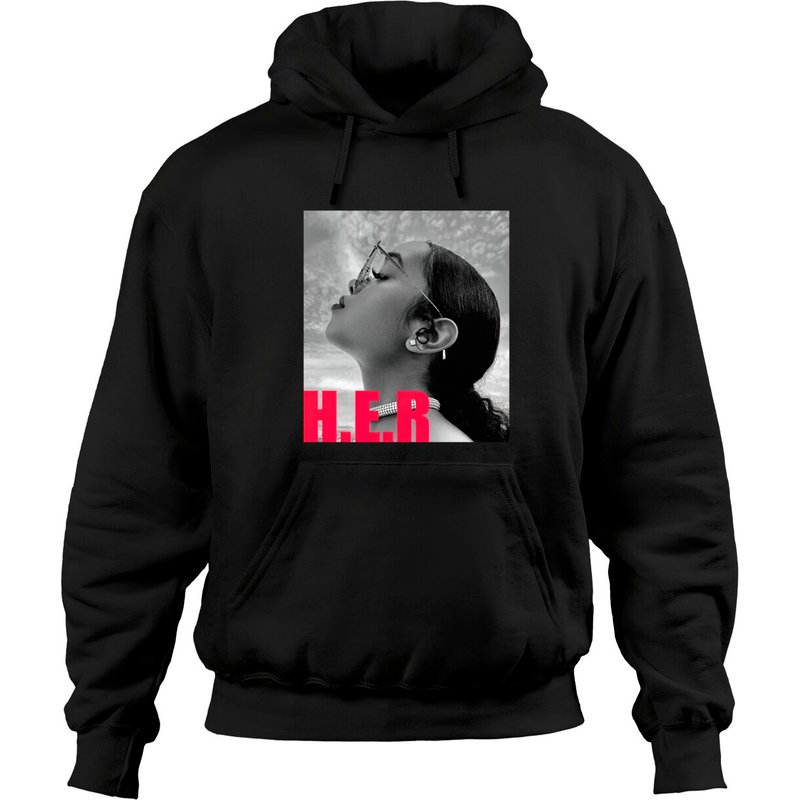 H.E.R Gabriella Wilson Hoodie Unisexe Noir — Sweats à capuche pour hommes