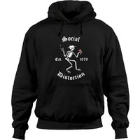 Hoodie Social Arts Distortion Band Music 1979 Legends — Sweats à capuche pour hommes