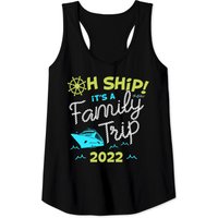 Oh Ship It's A Family Trip 2022 Débardeur de Croisière pour Hommes