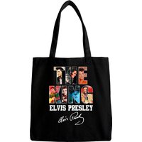 Elvis Presley Signatures Tote Bags