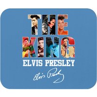 Elvis Presley Signatures Mouse Pads - Carolina Blue — Mouse Pads & Desk Mats