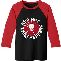 T-shirt de baseball Red Hot Chili Peppers Flea Art Circle Skull pour hommes