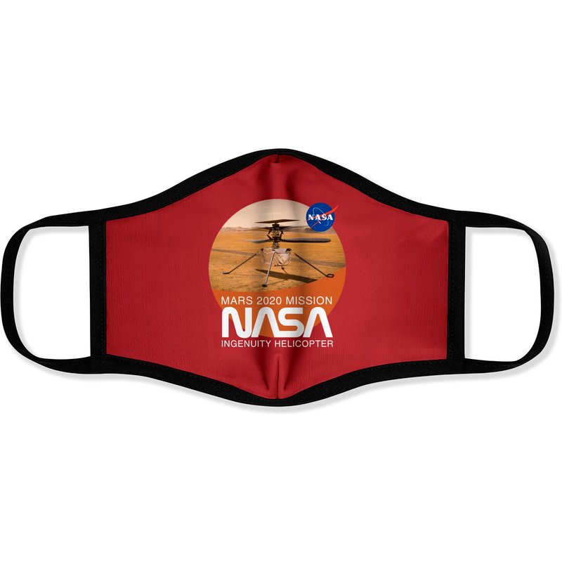 Masques de visage NASA Ingenuity Mars Helicopter — Masques en tissu