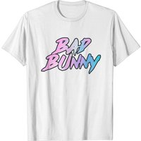 T-shirt Bad Bunny avec paroles de rap pour hommes