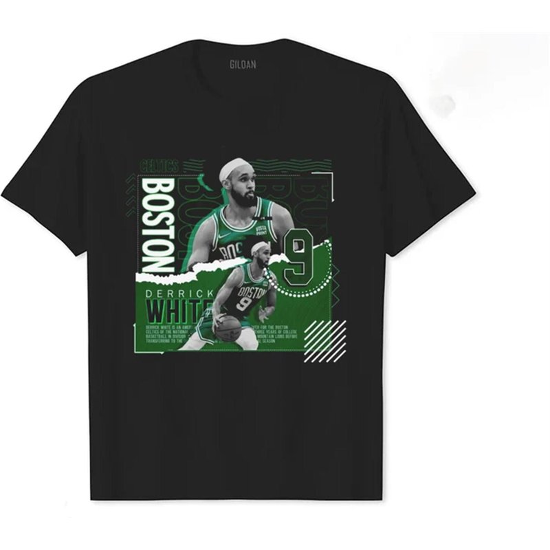 T-shirt de basketball Derrick White pour hommes