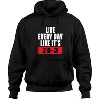 Hoodie Unisexe Live Every Day Like It's 28-3 Shirt — Sweats à capuche pour hommes
