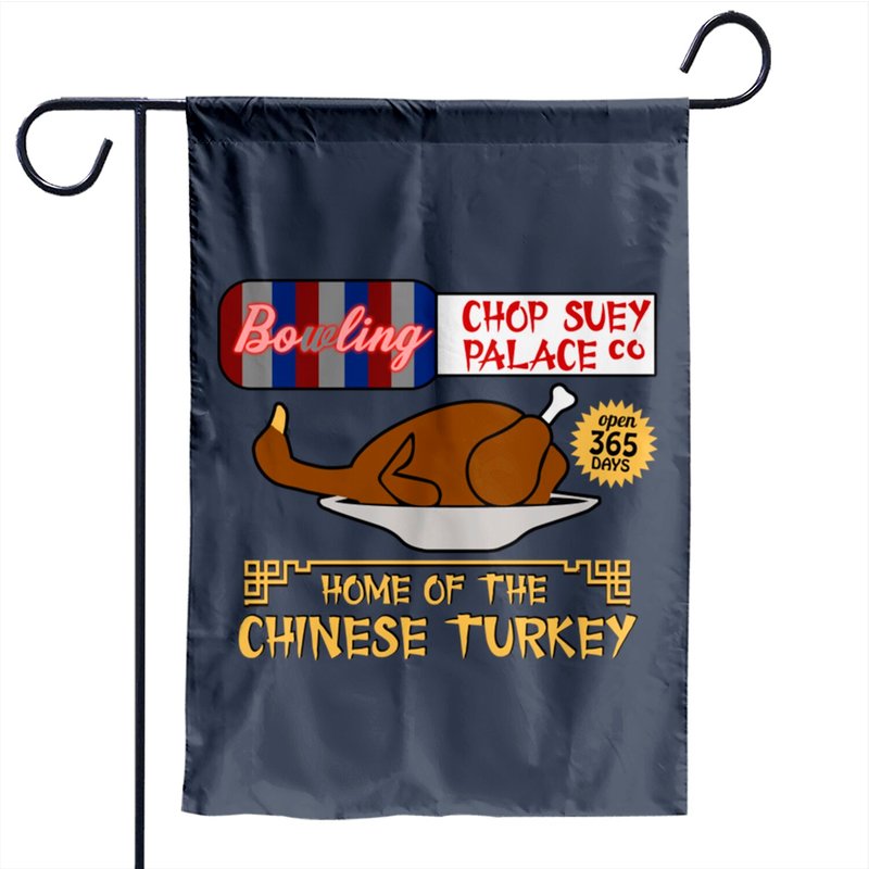 Drapeaux de jardin Bo Ling Chop Suey Palace - Une histoire de Noël — Drapeaux décoratifs