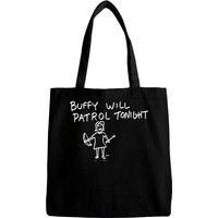 Tote Bags Buffy The Vampire Slayer Patrol Tonight — Sacs fourre-tout