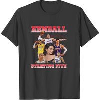 T-shirt Kendall Starting Five pour hommes - Noir