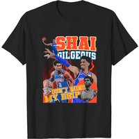 T-shirt Shai Gilgeous | T-shirt vintage Bootleg pour hommes
