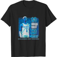 T-shirt graphique Shai Gilgeous-Alexander SGA OKC Thunder pour hommes