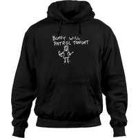 Hoodie Buffy contre les vampires - Patrouille ce soir — Sweats à capuche pour hommes