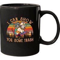 I Can Show You Some Trash Racoon Possum Vintage Mug