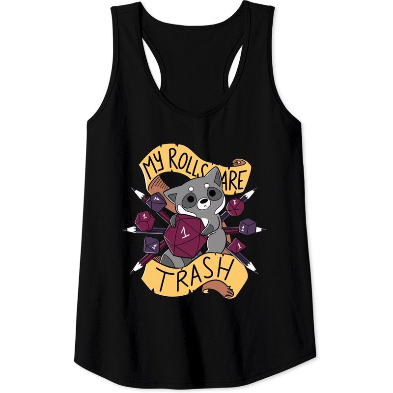 Débardeurs RPG Raccoon Dungeons And Dragons pour hommes — T-shirts pour hommes