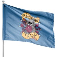 RPG Raccoon Dungeons And Dragons House Flags