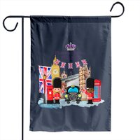 Queen Elizabeth II Platinum Jubilee 1952-2022 Garden Flags — Decorative Flags
