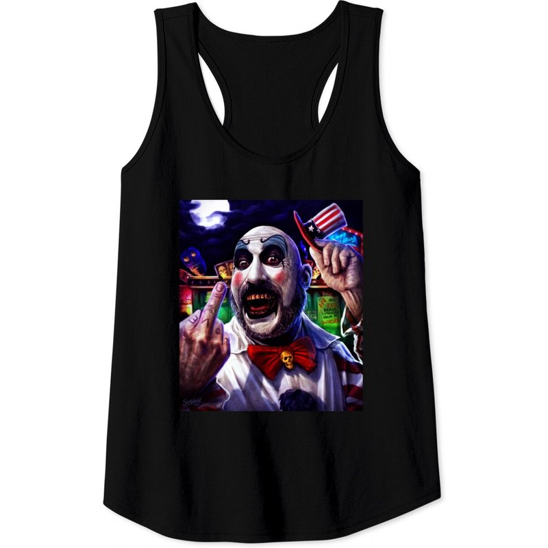 Débardeurs pour hommes Captain Spaulding - Noir — T-shirts pour hommes