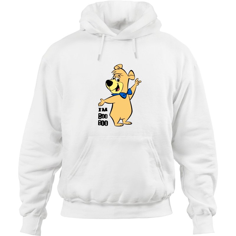 Hoodies Bobo Bear Yogi Bear pour Unisexe en Vert Militaire — Sweats à capuche pour hommes