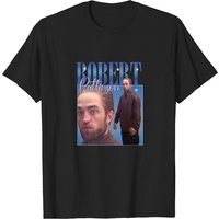 T-shirt Robert Pattinson Meme Debout pour Hommes - Coton Précuit