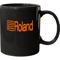 Roland Mugs Ceramic Black Mug - Customizable and Dishwasher Safe