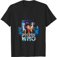 Doctor Who Men's Black T-Shirt — Mens T Shirts